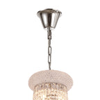 Diyas Alexandra 25 Light 4 Tier Crystal Chandelier in Polished Chrome