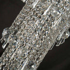 Diyas Alexandra 25 Light 4 Tier Crystal Chandelier in Polished Chrome