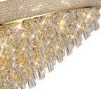 Diyas Alexandra 37 Light 3 Tier Crystal Chandelier in Gold with Crystal