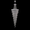 Diyas Alexandra 49 Light 4 Tier Crystal Chandelier in Polished Chrome