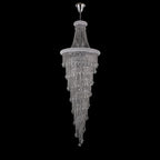 Diyas Alexandra 49 Light 4 Tier Crystal Chandelier in Polished Chrome