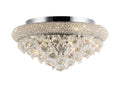 Diyas Alexandra 6 Light Ceiling Light in Polished Chrome with Crystal