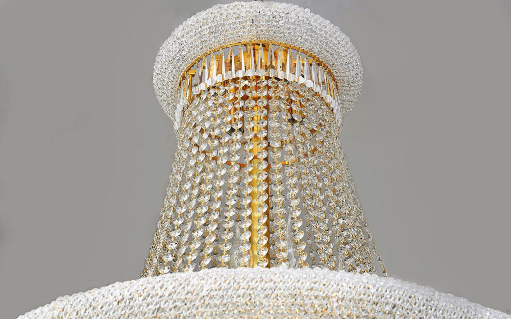 Diyas Alexandra 63 Light Spiral Pendant Light in Gold