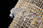 Diyas Alexandra 63 Light Spiral Pendant Light in Gold