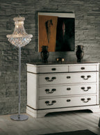 Diyas Alexandra 8 Light Floor Lamp in Polished Chrome with Crystal