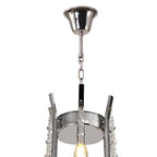 Diyas Armand 12+6+3+3 Light Pendant Light in Polished Chrome