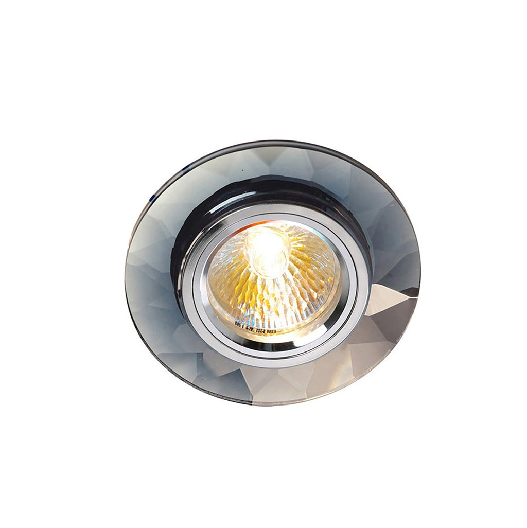Diyas Chamfered Round Rim in Clear Crystal - RIM ONLY