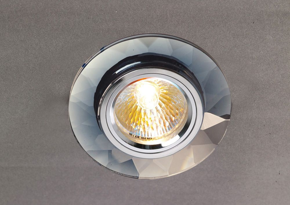 Diyas Chamfered Round Rim in Clear Crystal - RIM ONLY