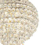 Diyas Coniston 12 Light Pendant Light in Polished Chrome