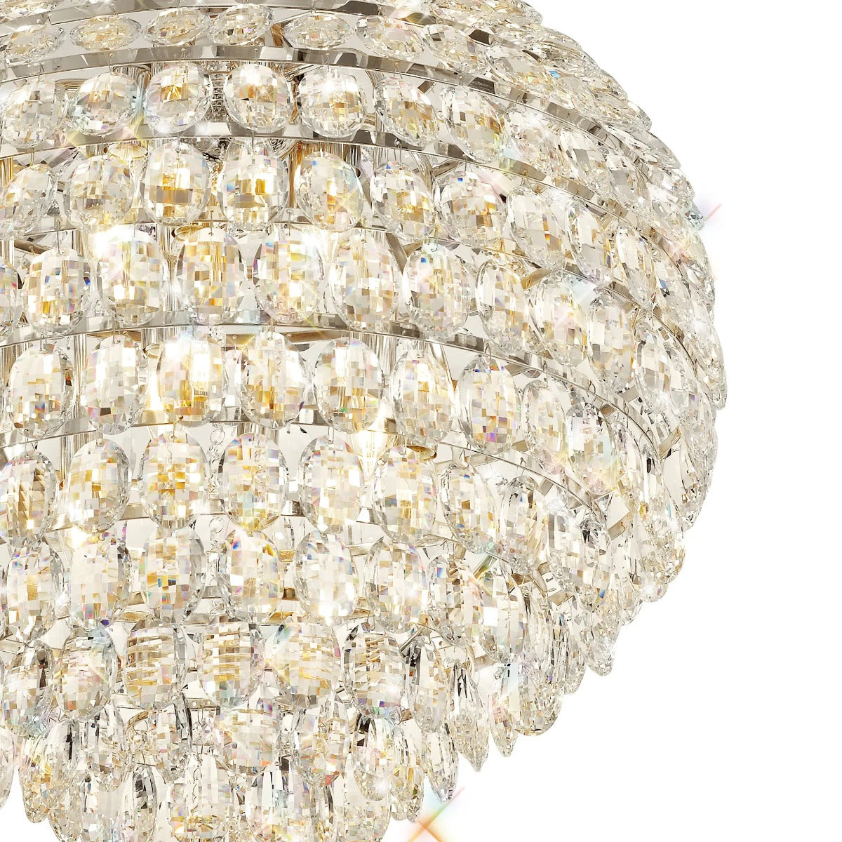 Diyas Coniston 12 Light Pendant Light in Polished Chrome