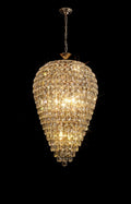 Diyas Coniston 16 Light Acorn Pendant Light in French Gold