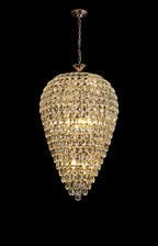 Diyas Coniston 16 Light Acorn Pendant Light in French Gold