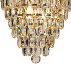 Diyas Coniston 16 Light Acorn Pendant Light in French Gold