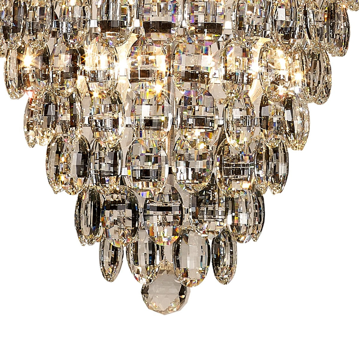 Diyas Coniston 16 Light Acorn Pendant Light in Polished Chrome