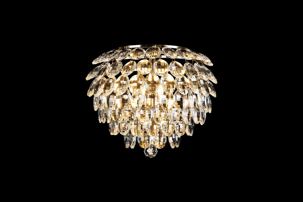 Diyas Coniston 2 Light Switched Wall Light in Antique Brass