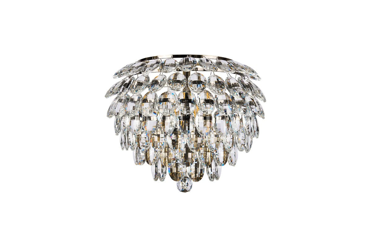 Diyas Coniston 2 Light Switched Wall Light in Antique Brass