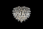Diyas Coniston 2 Light Switched Wall Light in Antique Brass