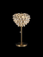 Diyas Coniston 2 Light Table Lamp in Antique Brass