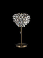 Diyas Coniston 2 Light Table Lamp in Antique Brass