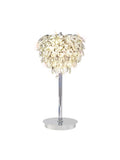 Diyas Coniston 2 Light Table Lamp in Polished Chrome with Crystal