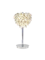 Diyas Coniston 2 Light Table Lamp in Polished Chrome with Crystal
