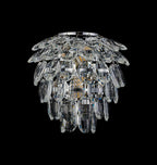 Diyas Coniston 2 Light Wall Light in Polished Chrome IP44