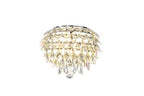 Diyas Coniston 2 Light Wall Light in Polished Chrome with Crystal