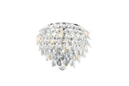 Diyas Coniston 2 Light Wall Light in Polished Chrome with Crystal