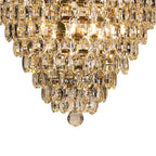 Diyas Coniston 25 Light Pendant Light in French Gold