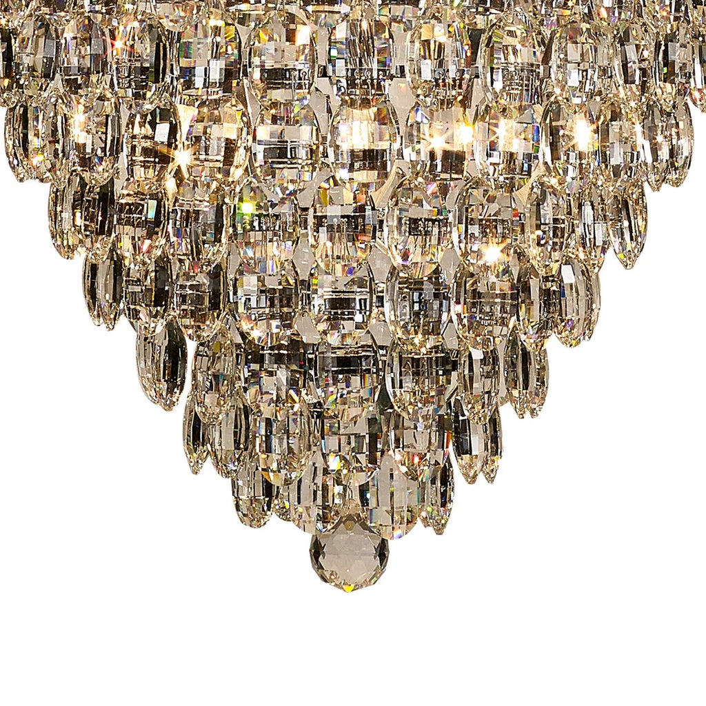 Diyas Coniston 25 Light Pendant Light in Polished Chrome
