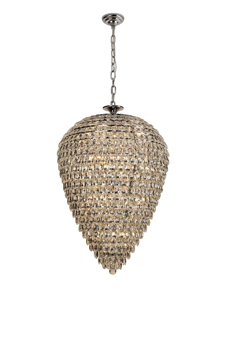 Diyas Coniston 25 Light Pendant Light in Polished Chrome