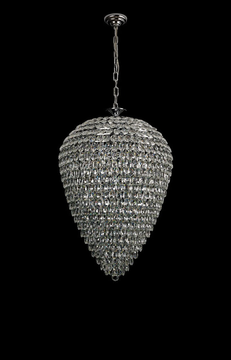 Diyas Coniston 25 Light Pendant Light in Polished Chrome
