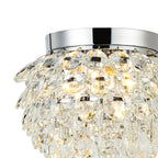 Diyas Coniston 3 Light Ceiling Light in Polished Chrome IP44