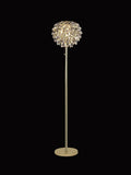 Diyas Coniston 3 Light Floor Lamp in French Gold