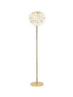 Diyas Coniston 3 Light Floor Lamp in French Gold