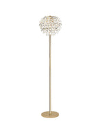 Diyas Coniston 3 Light Floor Lamp in French Gold