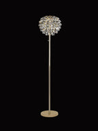 Diyas Coniston 3 Light Floor Lamp in French Gold
