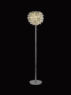 Diyas Coniston 3 Light Floor Lamp in Polished Chrome