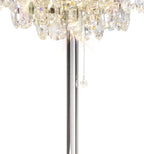 Diyas Coniston 3 Light Floor Lamp in Polished Chrome