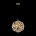 Diyas Coniston 3 Light Pendant Light in Antique Brass