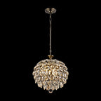 Diyas Coniston 3 Light Pendant Light in Antique Brass