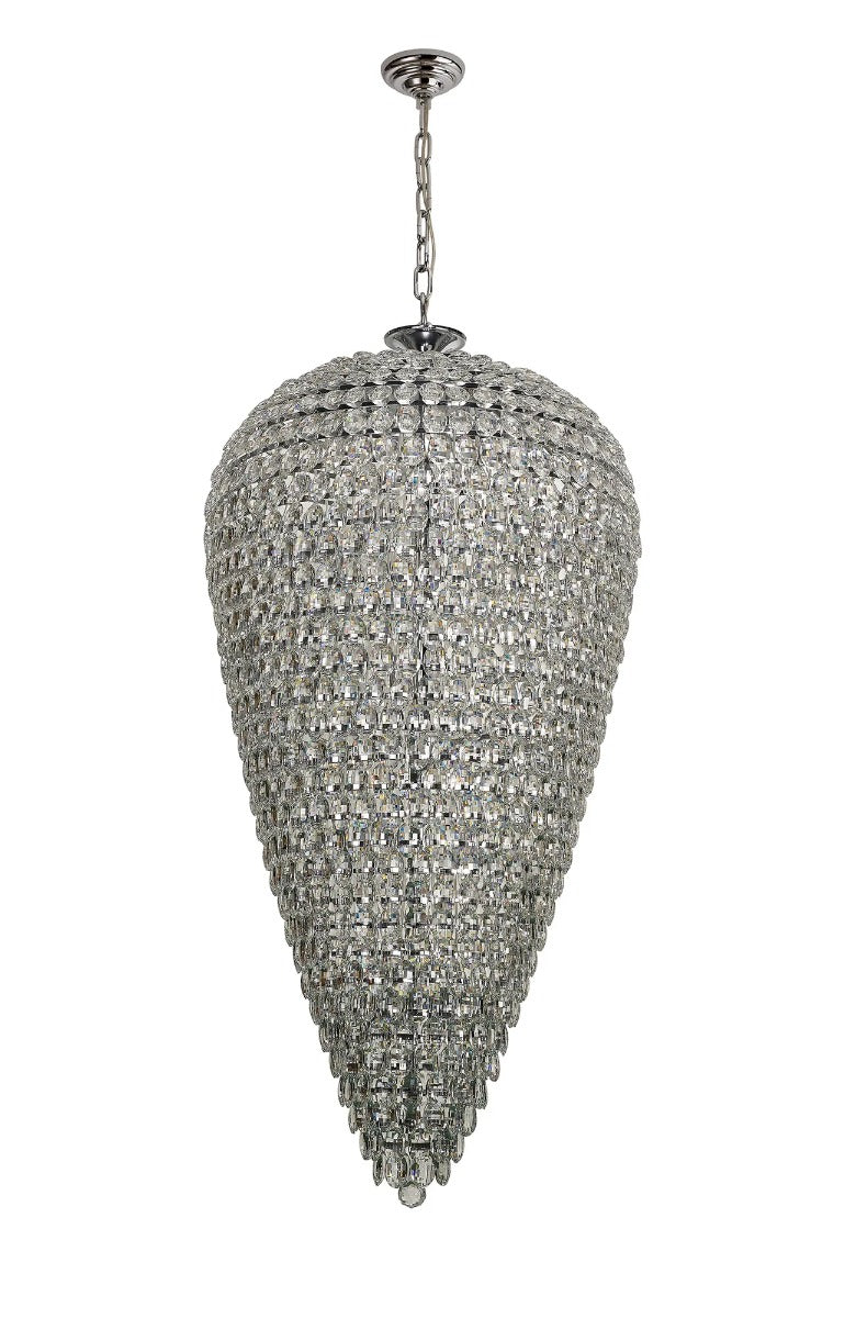 Diyas Coniston 30 Light Pendant Light in Polished Chrome
