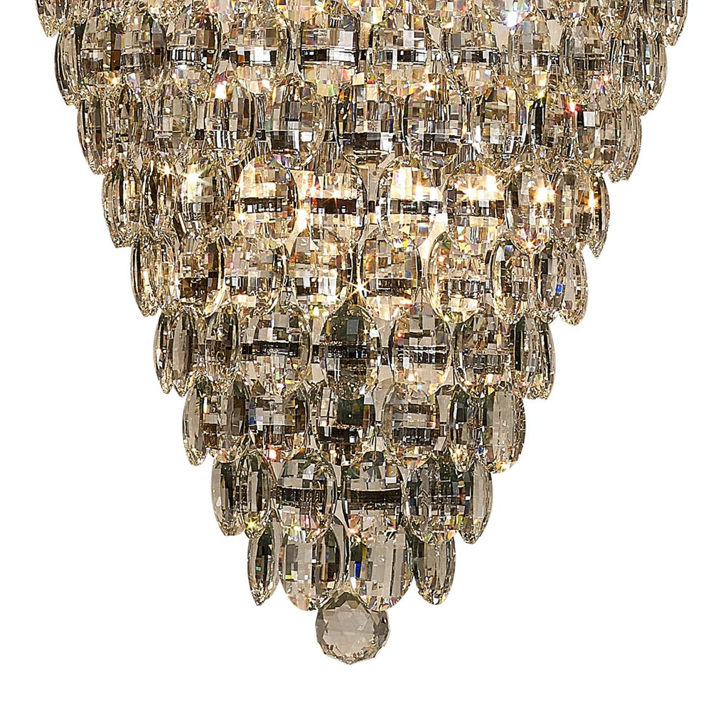 Diyas Coniston 30 Light Pendant Light in Polished Chrome