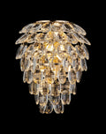 Diyas Coniston 4 Light Wall Light in French Gold IP44