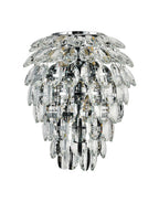 Diyas Coniston 4 Light Wall Light in Polished Chrome IP44