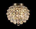 Diyas Coniston 5 Light Ceiling Light in Antique Brass IP44
