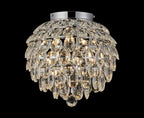 Diyas Coniston 5 Light Ceiling Light in Polished Chrome IP44