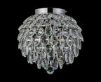 Diyas Coniston 5 Light Ceiling Light in Polished Chrome IP44