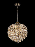 Diyas Coniston 6 Light Pendant Light in Antique Brass