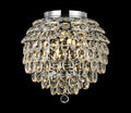 Diyas Coniston 8 Light Ceiling Light in Polished Chrome IP44